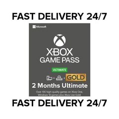 엑스박스Game PASS Ultimate + LIVE GOLD 2 months trial FAST delivery