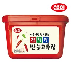 삼화식품 삼화 척척척 만능고추장 3kg 1개