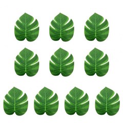 식테크 식물 몬스테라 알보 씨앗 크리에이티브 인조 나뭇잎 에너지 장식 열대 인공 개, 3.M