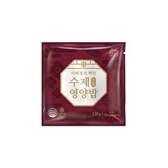 [키친스토리] 빅마마 이혜정의 꽉찬 수제 영양밥 120g x20개, 상세 설명 참조