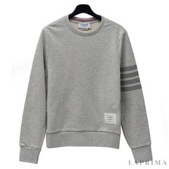 톰브라운 [THOM BROWNE] 남성 코튼 4-바 크루넥 맨투맨 MJT248P06910-065