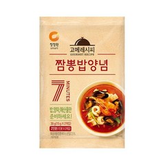 대상 청정원 짬뽕밥양념, 30g, 4개