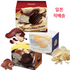 일본 로이스 감자칩 초콜릿 오리지널 마일드비타 후로마쥬 베스트 3종 [일본직배송], 3개, 190g