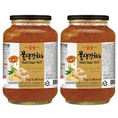 꽃샘 생강차S 2kg 2개세트, 단품, 2개