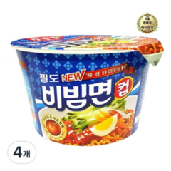 라이브잇 팔도 꼬간초 비빔면 145g, 12개