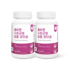 올바른 수분균형 칼륨 포타슘 3개월분, 360정, 2개