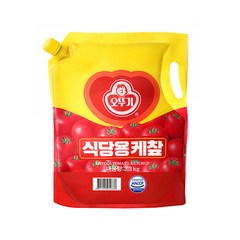 오뚜기 식당용 업소용 대용량 토마토 케찹 케첩 팩 3.3kg, 3팩