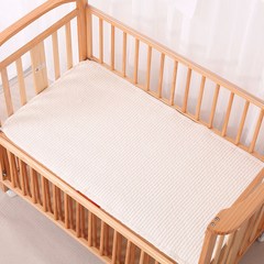 신생아 아기 침대 패드 침대맞춤 패드 (이케아 보니유아 쁘띠라뺑 벨라등), 아이보리, 벨라, PAD-IBL, 1개