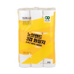 노브랜드 도톰한 3겹 화장지 30m x 30롤 x 3팩, 30개, 3개