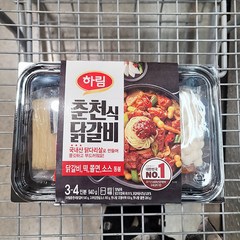 하림 춘천식 닭갈비 940G, 종이박스포장, 1개