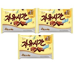 자유시간 mini 초콜릿, 630g, 3개