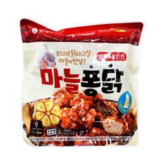 롯데푸드 마늘퐁닭 매콤마늘치킨 200g x2