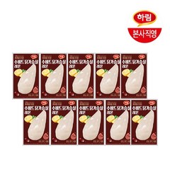 하림 냉장 수비드 닭가슴살 레몬 100g 10팩, 10개