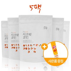 빅마마 시크릿코인 편안한맛 20알 5팩 한알 고체 육수 천연 조미료 명장+설빈 비타민 스틱 증정, 1세트