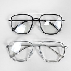 잠자리안경 투브릿지 보잉 알큰 은테 가벼운 안경태 무도수 얼굴형에맞는 도수없는 남자 안경