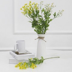제이킨 데이지조화 샤스타 마가렛 카모마일 예쁜조화 꽃 고급 인테리어 장식 마트리카리아 들꽃, 카모마일조화(화이트)