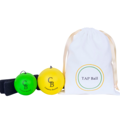 Creativeboxing TAP Ball 일반용 + 복서용 세트, 옐로우, 그린