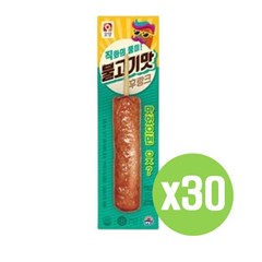 [보금푸드] 사조오양 불고기맛 후랑크, 30개, 70g