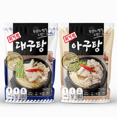 [최기택] 대구탕 아구탕 1.2kg 1~2인분 대구탕밀키트 아구탕밀키트, 1개