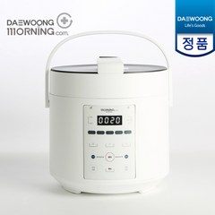 대웅모닝컴 대웅압력밥솥 전기밥솥 3-4인용 DW-1003C(화이트)