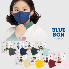 블루인더스 블루본 아이노우 컬러 소형 마스크 20매