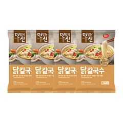 동원 면발의신 닭칼국수 234g, 4개