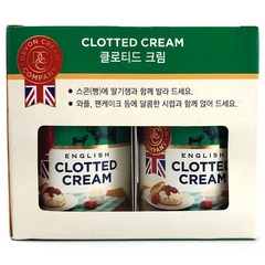 코스트코 영국산 DEVON 클로티드 크림 170g x 2병, 2개