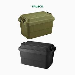 트러스코 캠핑 트렁크 카고 박스 50L, 50L 블랙