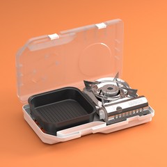 파이브스타 코코아 미니 가스버너 세트 MIT-8000+, 혼합색상, 1세트