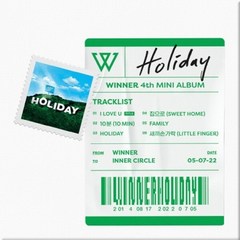 위너 (WINNER) / HOLIDAY 미니앨범 4집 KiT ALBUM (CD아님/YGP0148)