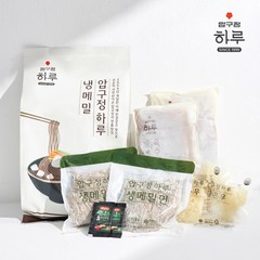 압구정 하루 냉모밀 맛집 냉메밀 판모밀 메밀소바 밀키트 택배 2인, 1.25kg, 2개