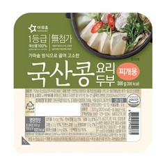 아워홈 가마솥 국산 콩두부(찌개)(300gx2팩), 300g, 2개