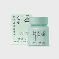 인생프로바이오틱스 1개월분 300mg, 30정, 2개