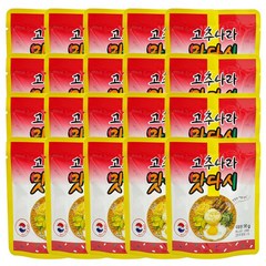 동방푸드 고추나라 맛다시 양념, 90g, 20개