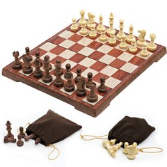 모던홀릭 접이식 자석 체스 게임세트 체스판, 체스보드 M