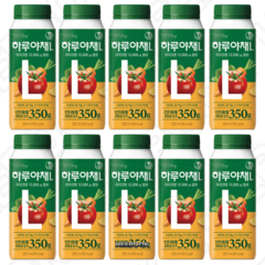 한국야쿠르트 하루야채 L 오리지널 200ml 10개입 아이스박스 건강한, 200ml x 10개입