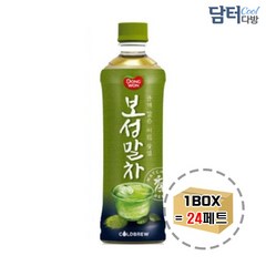 맛있는동원 보성말차 500ml (24페트)사무실 대용량 업소용 식당용 간식 소스, 상세페이지 참조