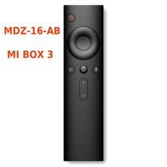 미박스리모컨 교체 XMRM-002 블루투스 원격 제어 Xiaomi MI 4K HDR TV 박스 3 3S 음성 검색 MDZ-16-AB, 한개옵션0