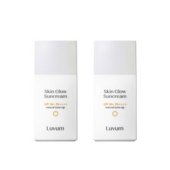 스킨 글로우 선크림 50ml+50ml, 1개, 50ml