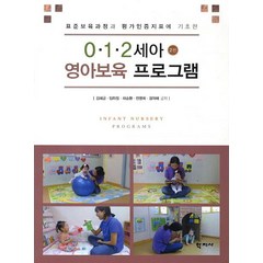 0 1 2세아 영아보육 프로그램:표준보육과정과 평가인증지표에 기초한, 학지사, 김혜금,임미정,차승환,전영희,길미애 공저