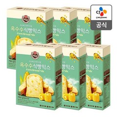 [제일제당] 옥수수식빵믹스760G(신규)상온x 6개