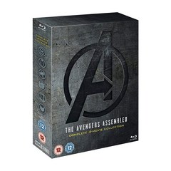 영화 어벤져스 시리즈 전편(1-4) Avengers (블루레이 영어) 액션 어드벤처