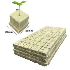 100pcs 수경 재배 농업 미디어 큐브 다목적 스타터 플러그 가정용 재배자 정원사를위한 강력한 수분 흡수, 02 25mm, 25mm