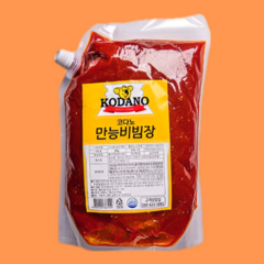 코다노 만능 비빔장소스 2KGx5봉지 BOX 비빔양념 고추장, 2kg, 5개