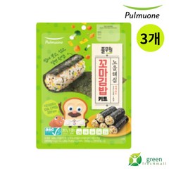 풀무원 노을해심 꼬마김밥키트 39.7g, 3개, 3개