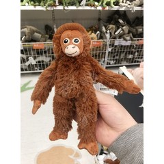 IKEA 이케아 융엘스코그 미니 오랑우탄 인형 DJUNGELSKOG 인형 14CM-19CM, 작은 오랑우탄