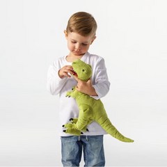 이케아 예텔리크 봉제 애착 공룡인형 [무료배송]모음 어린이 장난감 소형 대형 인테리어, 티라노사우루스44cm