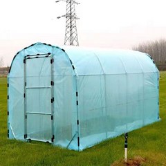 실외 대형 비닐 하우스 조립식 원예 온실 농자재 농업용 농사용 만들기 용품, 1.5m, 4m, 1개