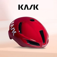 [공식수입] 카스크 유토피아 Y 와이 자전거 헬멧 로드 에어로 사이클, 레드