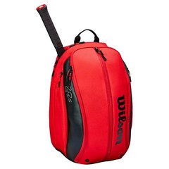 윌슨 WILSON RF 로저 페더러 DNA 테니스 라켓 가방 백팩 2팩 대용량 프로 배드민턴가방 남녀, 붉은색
